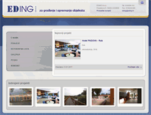 Tablet Screenshot of eding.hr